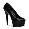 DELIGHT-685 Plateau Pumps - Schwarz | Pleaser