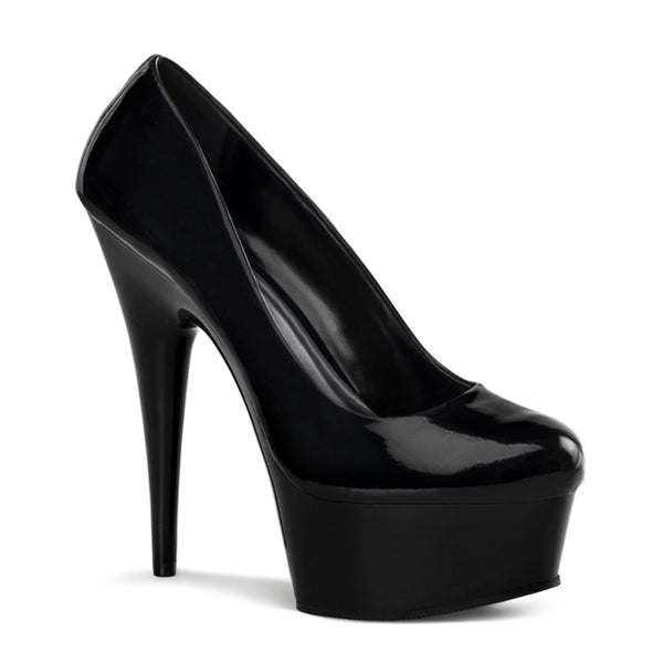 DELIGHT-685 Plateau Pumps - Schwarz | Pleaser