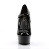 DELIGHT-687 Plateau Pumps Schwarz Lack von Pleaser – Ansicht 2