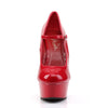 DELIGHT-687 Pump Rot von Pleaser – Ansicht 2