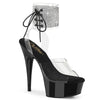DELIGHT-691-2RS - Plateau High Heel Sandaletten - Schwarz von Pleaser