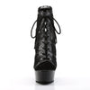 DELIGHT-696LC Plateau Stiefeletten transparent von Pleaser – Ansicht 2