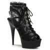 DELIGHT-696LC Plateau Stiefeletten transparent von Pleaser