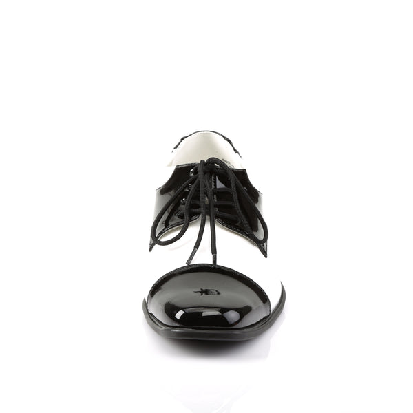 DISCO-18 Pumps Schwarz/Weiß von Funtasma – Ansicht 2