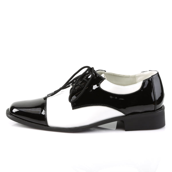DISCO-18 Pumps Schwarz/Weiß von Funtasma – Ansicht 3
