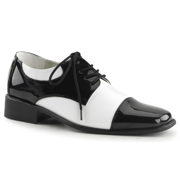 DISCO-18 Pumps Schwarz/Weiß von Funtasma
