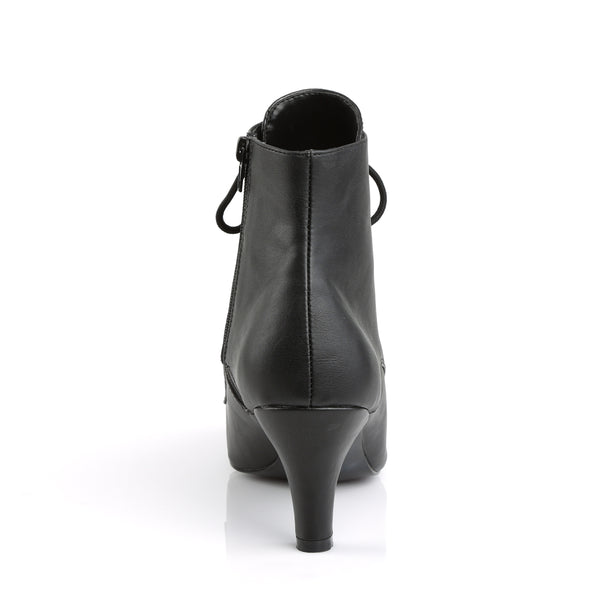Stiefelette DIVINE-1020 - Schwarz von Pleaser Pink Label – Ansicht 4