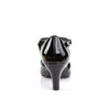 DIVINE-415 Pumps Schwarz Lack von Pleaser Pink Label – Ansicht 4