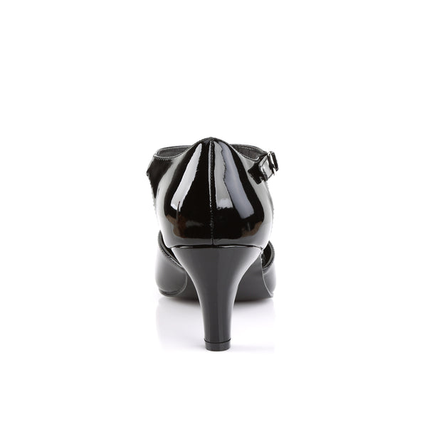 DIVINE-415 Pumps Schwarz Lack von Pleaser Pink Label – Ansicht 4