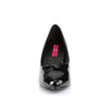 DIVINE-420 Pumps Lack Schwarz von Pleaser Pink Label – Ansicht 2