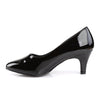 DIVINE-420 Pumps Lack Schwarz von Pleaser Pink Label – Ansicht 3