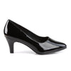 DIVINE-420 Pumps Lack Schwarz von Pleaser Pink Label – Ansicht 5