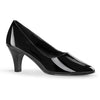 DIVINE-420 Pumps Lack Schwarz von Pleaser Pink Label