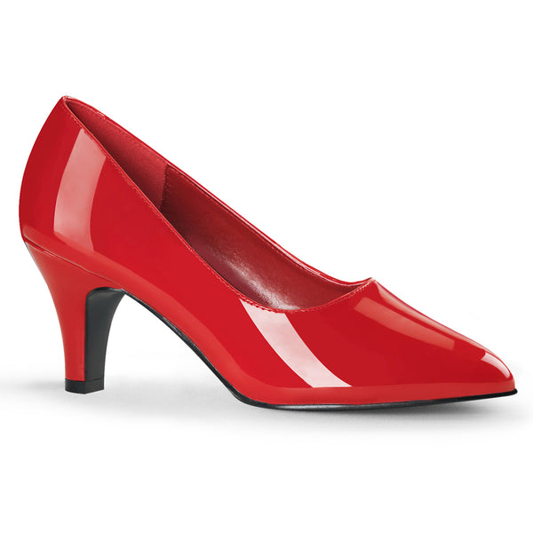 DIVINE-420 Pumps Lack Rot EUR 42 | Pleaser Pink Label SALE