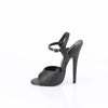 DOMINA-109 Sandaletten Schwarz Matt | Devious SALE