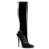 DOMINA-2000 Stiefel Lack Schwarz von Devious