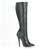 DOMINA-2000 Stiefel Schwarz Matt von Devious