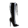 DOMINA-2020 Stiefel Schwarz Lack von Devious – Ansicht 5