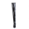 DOMINA-3000 Overknee Stiefel Schwarz Matt von Devious – Ansicht 4