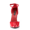 DOMINA-402 Pumps Lack Rot von Devious – Ansicht 2
