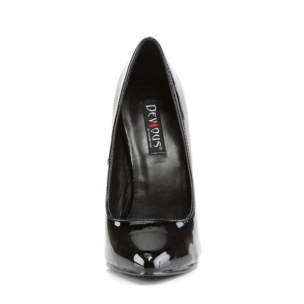 DOMINA-420 Pumps Schwarz Lack | Devious SALE