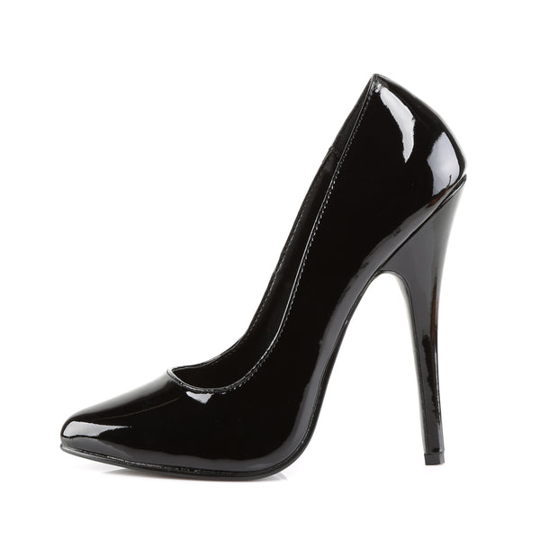 DOMINA-420 Pumps Schwarz Lack | Devious SALE