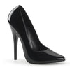 DOMINA-420 Pumps Schwarz Lack | Devious SALE