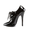 DOMINA-460 Pumps Schwarz Lack von Devious – Ansicht 3