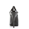 DOMINA-460 Pumps Schwarz Lack von Devious – Ansicht 4