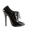 DOMINA-460 Pumps Schwarz Lack von Devious – Ansicht 5