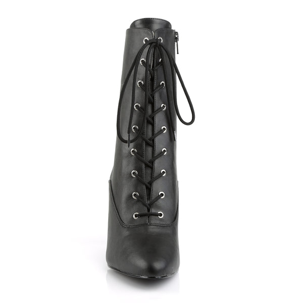 DREAM-1020 Stiefeletten Schwarz Matt von Pleaser Pink Label – Ansicht 2