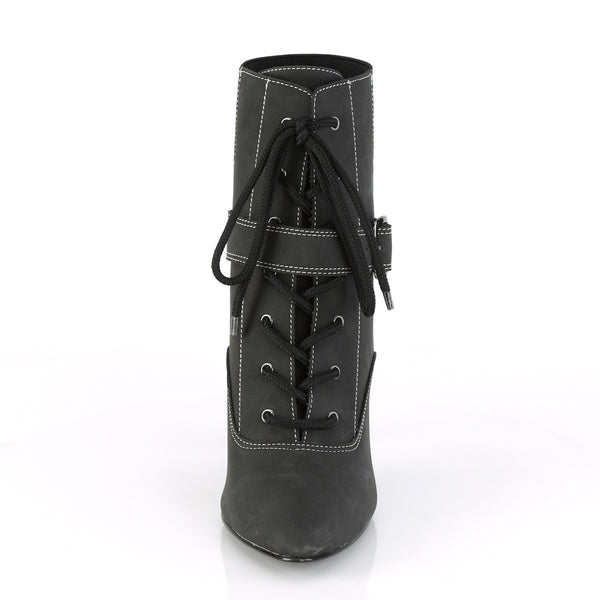 DREAM-1022 Stiefeletten Schwarz von Pleaser Pink Label – Ansicht 2