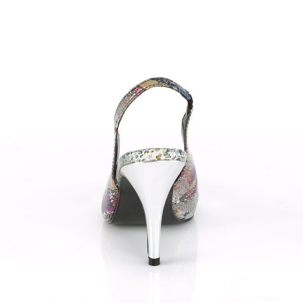 DREAM-405 Pumps Silber Mehrfarbig von Pleaser Pink Label – Ansicht 4
