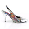 DREAM-405 Pumps Silber Mehrfarbig von Pleaser Pink Label – Ansicht 5
