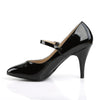 DREAM-428 Pumps Schwarz Lack von Pleaser Pink Label – Ansicht 3
