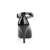 DREAM-431 Pumps Lack Schwarz von Pleaser Pink Label – Ansicht 4