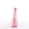 DYNAMITE-100 Plateau Stiefeletten glänzend rosa Stern von DemoniaCult – Ansicht 4