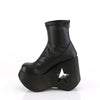 DYNAMITE-100 Plateau Stiefeletten schwarz matt Stern von DemoniaCult – Ansicht 3