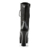 ELECTRA-1020 Plateau Stiefeletten Schwarz Matt von Pleaser – Ansicht 4