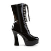 ELECTRA-1020 Plateau Stiefeletten Schwarz Lack von Pleaser – Ansicht 5