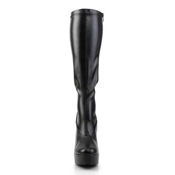 ELECTRA-2000Z Plateau Stiefel Schwarz von Pleaser – Ansicht 2