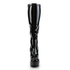 ELECTRA-2000Z Plateau Stiefel - Lack Schwarz von Pleaser – Ansicht 2