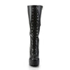 ELECTRA-2020 Plateau Stiefel Schwarz Matt von Pleaser – Ansicht 2