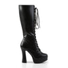 ELECTRA-2020 Plateau Stiefel Schwarz Matt von Pleaser – Ansicht 5