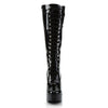 ELECTRA-2020 Plateau Stiefel Schwarz Lack | Pleaser SALE