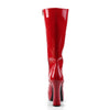 ELECTRA-2020 Plateau Stiefel Lack Rot von Pleaser – Ansicht 4