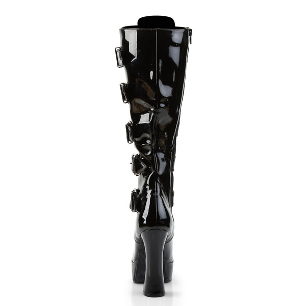 ELECTRA-2042 Plateau Stiefel Schwarz | Pleaser SALE