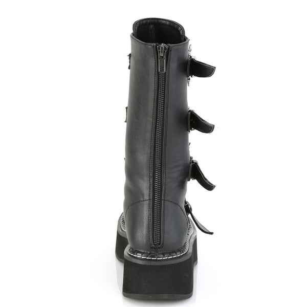 EMILY-322 Plateau Stiefel - Schwarz von DemoniaCult – Ansicht 4