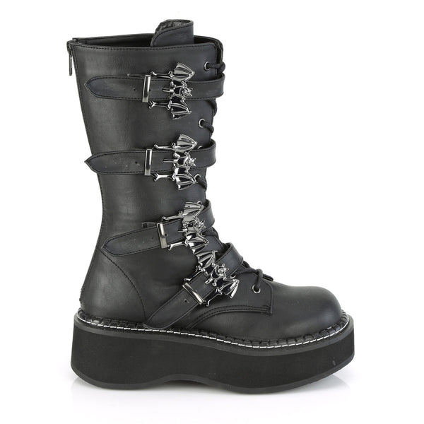 EMILY-322 Plateau Stiefel - Schwarz von DemoniaCult – Ansicht 5