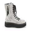 EMILY-362 Plateau Stiefel Schnürung prisma mehrfarbig von DemoniaCult – Ansicht 5